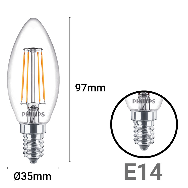ampoule filament E14